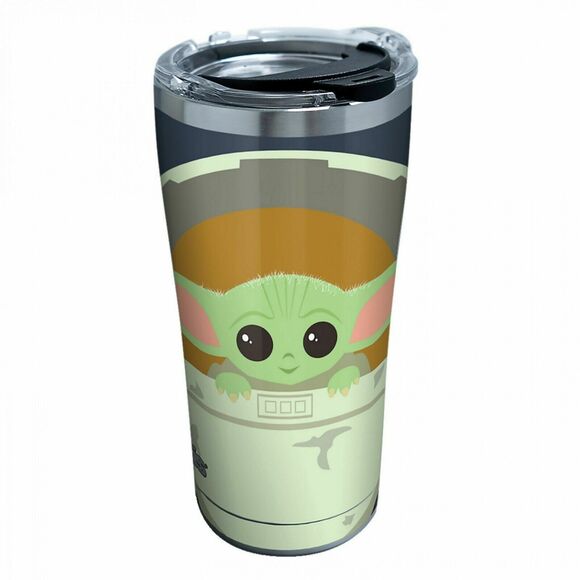 Disney Park Tervis Star Wars Mandalorian Baby Yoda The Child 30ozStainless Cup